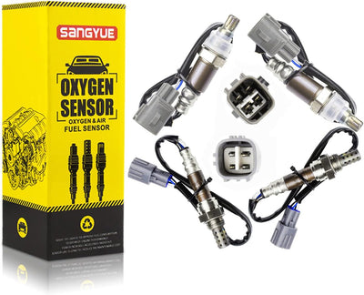 Air Fuel Ratio O2 Oxygen Sensor 1 & 2 for Toyota Tundra 2005 2006 4.0L 4.7L Upstream +Downstream 4pcs