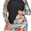 Daci Women 2 Piece Plus Size Long Sleeve Rash Guard Zip Front Athletic Bottom Tankini Swimsuits UPF 50 (20w)