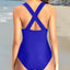 Tempt Me Women Sexy One Piece Swimsuits Deep V Neck Bathing Suits Plunge Hollow Out Swimwear (large)