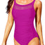 Tempt Me Women One Piece Mesh Swimsuits Tummy Control Swimwear (xx large)