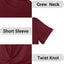 Holipick Casual Summer Dresses Women Twist Knot Front T Shirt Short Sleeve Loose Beach Cover Up Dress (size s)