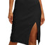 Holipick Women’s Graduation Dress - Midi Formal Spaghetti Straps Wedding Guest Cocktail Party Slit Bodycon Dresses (size xxl)