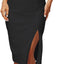 Holipick Women’s Graduation Dress - Midi Formal Spaghetti Straps Wedding Guest Cocktail Party Slit Bodycon Dresses (size xxl)