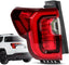 LED Tail Lights Compatible with 2020 2021 2022 2023 GMC Acadia SL/SLE/SLT/Denali Taillights Rear Outer Tail Light Assembly GM2800316 84817347 (Left Driver Side)