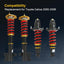 Coilover Suspension Struts Replacement For Toyota Celica 2000-2006 Coil Spring Shock Absorber Coilovers Suspension Strut Kit Assembly