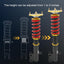 Coilover Suspension Struts Replacement For Toyota Celica 2000-2006 Coil Spring Shock Absorber Coilovers Suspension Strut Kit Assembly