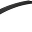 Front Splitter, Front Bumper Lip Nonfading 3pcs for Car Modification(Black) (one fender has scratches)