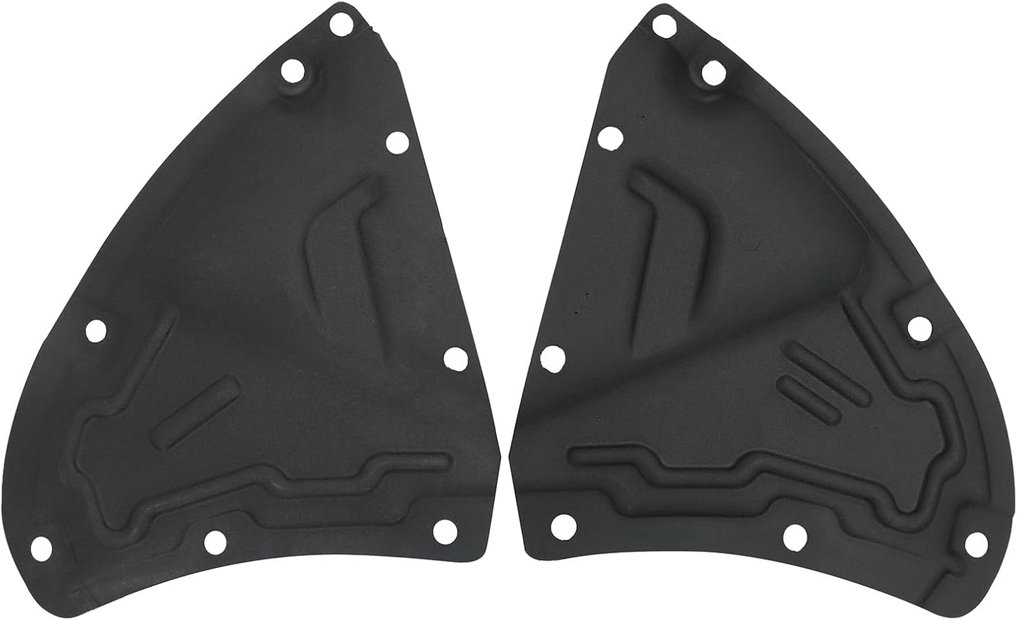 Yeeta Engine Splash Shield Fit for Audi Q7 2.0T 3.0T 2017 2018 2019 Engine Guard Shield Mud Flap Black