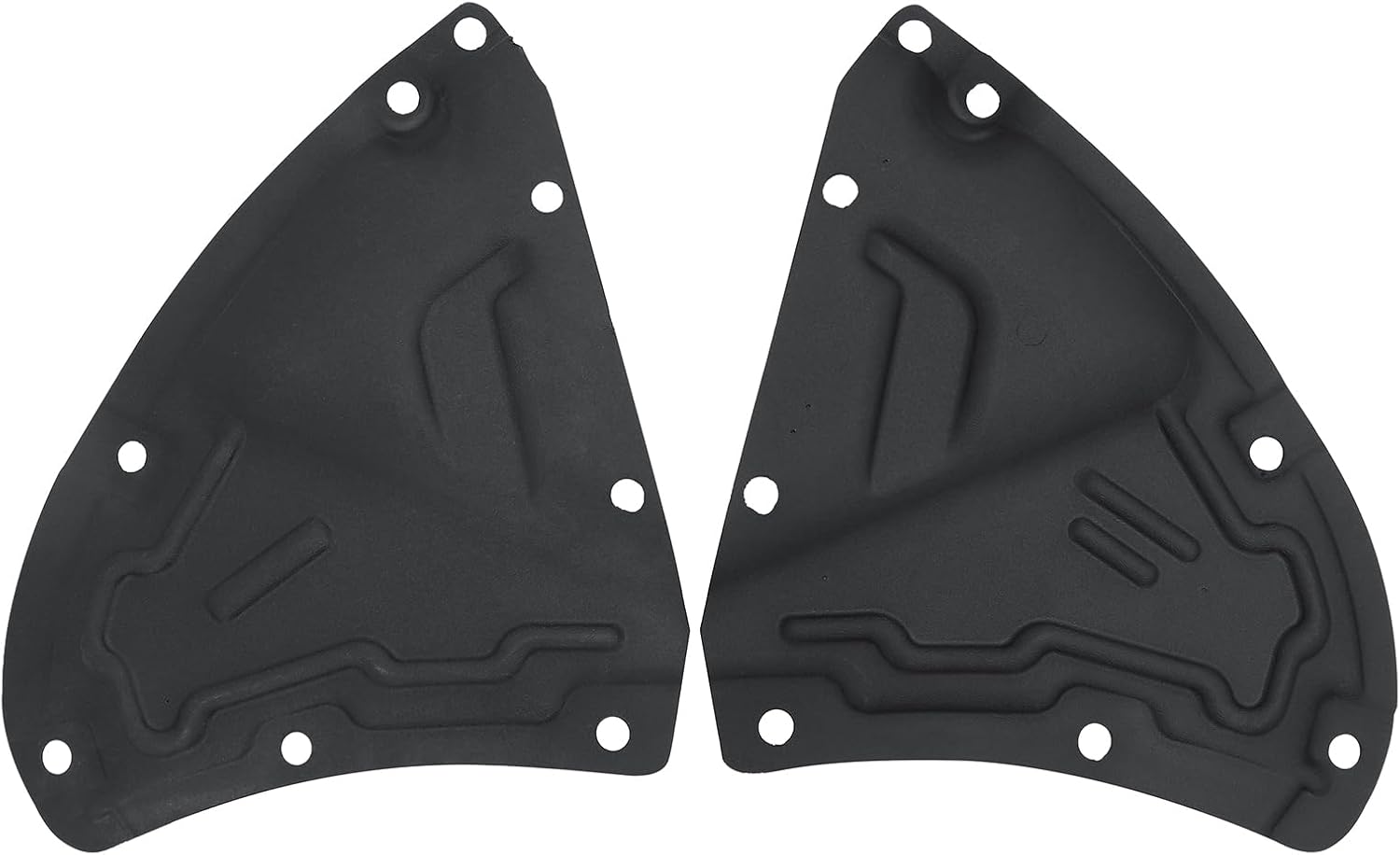 Yeeta Engine Splash Shield Fit for Audi Q7 2.0T 3.0T 2017 2018 2019 Engine Guard Shield Mud Flap Black