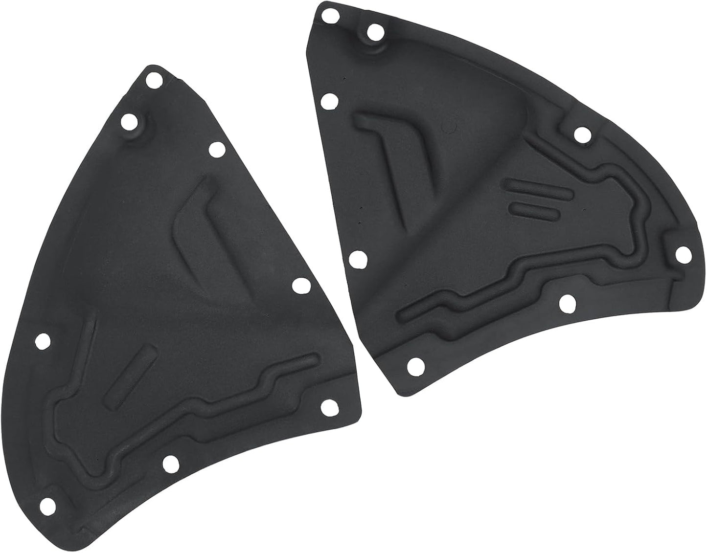 Yeeta Engine Splash Shield Fit for Audi Q7 2.0T 3.0T 2017 2018 2019 Engine Guard Shield Mud Flap Black