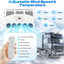 12v 11000 Btu Truck Cab Air Conditioner Split Ac Air Conditioner with Digital Display Screen, Remote Control, 5-Gear Wind Speed 12v Air Conditioning for Trucks, Car, Bus, RV Caravan (only inside unit included)