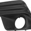 Front Bumper Fog Lamp Bezel Cover, Glossy Black, Water, Protective Trim for Forester SK Facelift 2021 2024 (Left: 57731SJ550)