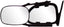 CIPA 11950 Clip-On Towing Mirror,Black & Silver, 15.75 Inch (similar model)