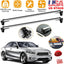 Universal Roof Rack Cross Bars, 48inch Adjustable Aluminum Alloy Car Carrier Rooftop Luggage Crossbars,for Rack, Snowboards, Kayaks, Suitable for Most Vehicle Wagon Car Without Roof Side Rail (similar model)
