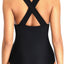 Tempt Me Women Sexy One Piece Swimsuits Deep V Neck Bathing Suits Plunge Hollow Out Swimwear (xl)