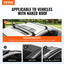 VEVOR Universal Roof Rack Cross Bars, Aluminum Roof Rack Crossbars, Fit Roof Without Side Rail, 155 lbs Load Capacity, Adjustable Bare Roof Crossbars with Locks, for SUVs, Sedans, and Vans