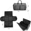 Rolling Garment Bag,Rolling Duffle Bag with Wheels Rolling Garment Bags for Travel with Shoe Pouch Carry On Bag Weekender Bags Garment Duffel Bag for Women-Grey (#n/a)