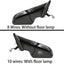 for Hyundai for Sonata 2015-2018 Auto Side Mirror Rearview Assembly Rear View Mirror Electric Folding Heating Rearview Side Mirror Assy(8 Wire Left 5) (similar model xl)