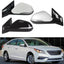 for Hyundai for Sonata 2015-2018 Auto Side Mirror Rearview Assembly Rear View Mirror Electric Folding Heating Rearview Side Mirror Assy(8 Wire Left 5) (similar model xl)