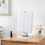 Miss Sweet Lighted Tri-fold Makeup Mirror Vanity Mirror with 1X/2X/3X Magnification (Pure White)