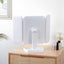 Miss Sweet Lighted Tri-fold Makeup Mirror Vanity Mirror with 1X/2X/3X Magnification (Pure White)