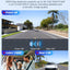 AZDOME M550 Max 4K 3 Channel Dash Cam, Dual STARVIS Sensors, 4K+2.5K+1080P Front and Rear Inside Triple Car Camera, Built-in WiFi GPS, 64GB Card Included, IR Night Vision, WDR, 24H Parking Mode