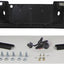 FITS 2013-2015 FORD SUPER DUTY REAR BUMPER CHROME ASSY WITH SENSOR HOLE (WITH HITCH, BLACK PAD, BRACKETS, LICENSE LIGHT LENS & HARNESS, SCREWS) FO1103150