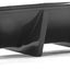 IKON MOTORSPORTS, Rear Diffuser Compatible with 2015-2023 Dodge Charger, Rear Lower Bumper Lip Diffuser Spoiler Bodykit IKON V3 Style CF Carbon Fiber, 2016 2017 2018 2019 2020 2021