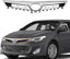 Compatible with 2013 2014 2015 AVALON Upper Grille Front Bumper Upper Mesh Grille Chrome Grill