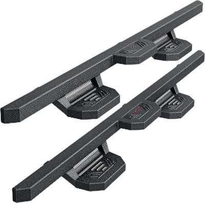 Running Boards Compatible with 2007-2018 Chevy Silverado/GMC Sierra 1500 Crew Cab, 2007-2019 Silverado/Sierra 2500HD 3500HD Side Step Nerf Bars