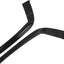 Rear Black Bumper Diffuser Lip Spoiler+Light for Honda Accord Yofer 2018-2022 Glossy Black