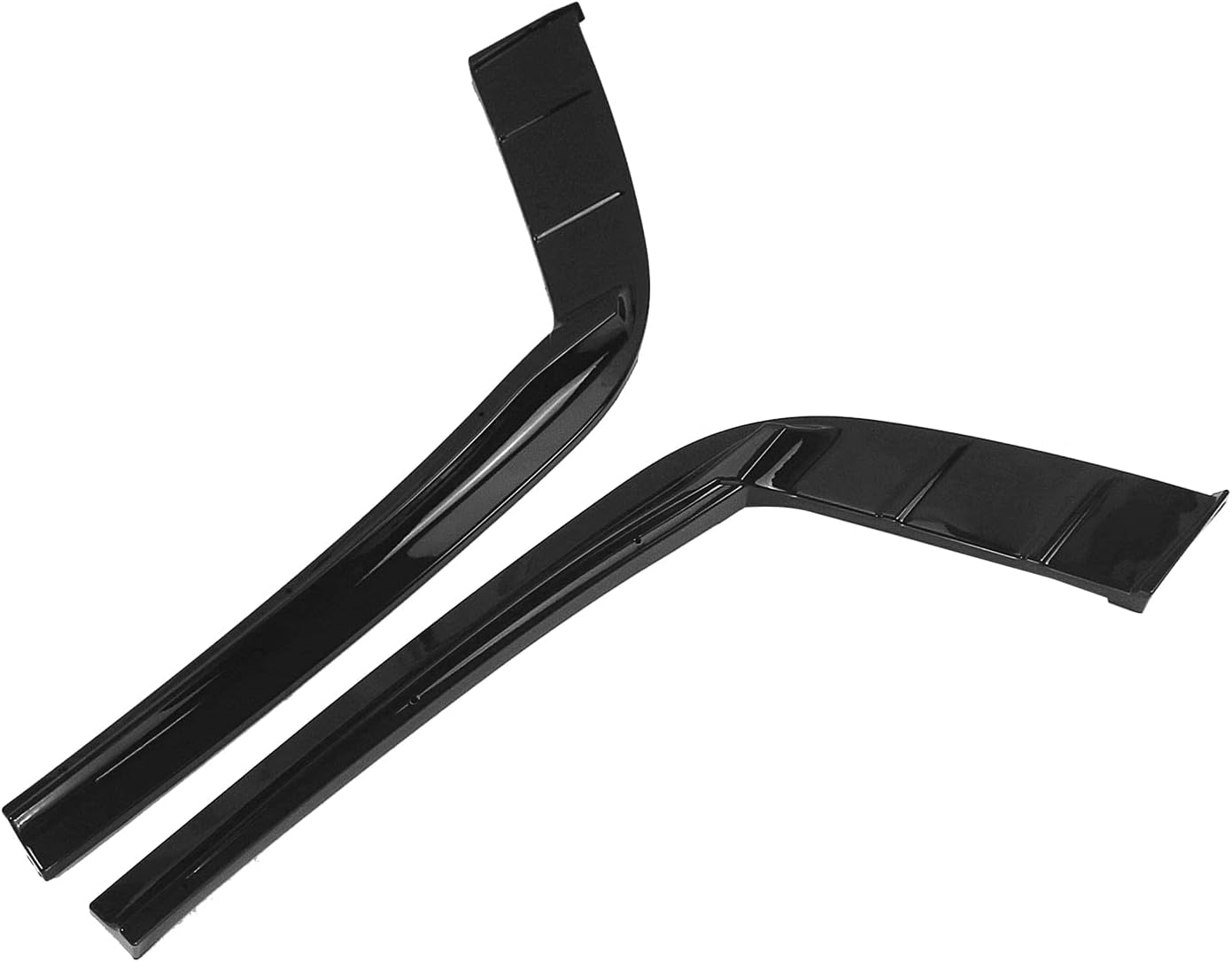 Rear Black Bumper Diffuser Lip Spoiler+Light for Honda Accord Yofer 2018-2022 Glossy Black