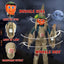 8.5Ft Giant Halloween Nefario Scarecrow Decor Animatronic,Haunted House Decor,Talking Pumkin Man Décor,LED Moving Eyes,Outdoor Indoor Spooky Party Decoration，Halloween Decor Graveyard Props