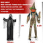8.5Ft Giant Halloween Nefario Scarecrow Decor Animatronic,Haunted House Decor,Talking Pumkin Man Décor,LED Moving Eyes,Outdoor Indoor Spooky Party Decoration，Halloween Decor Graveyard Props