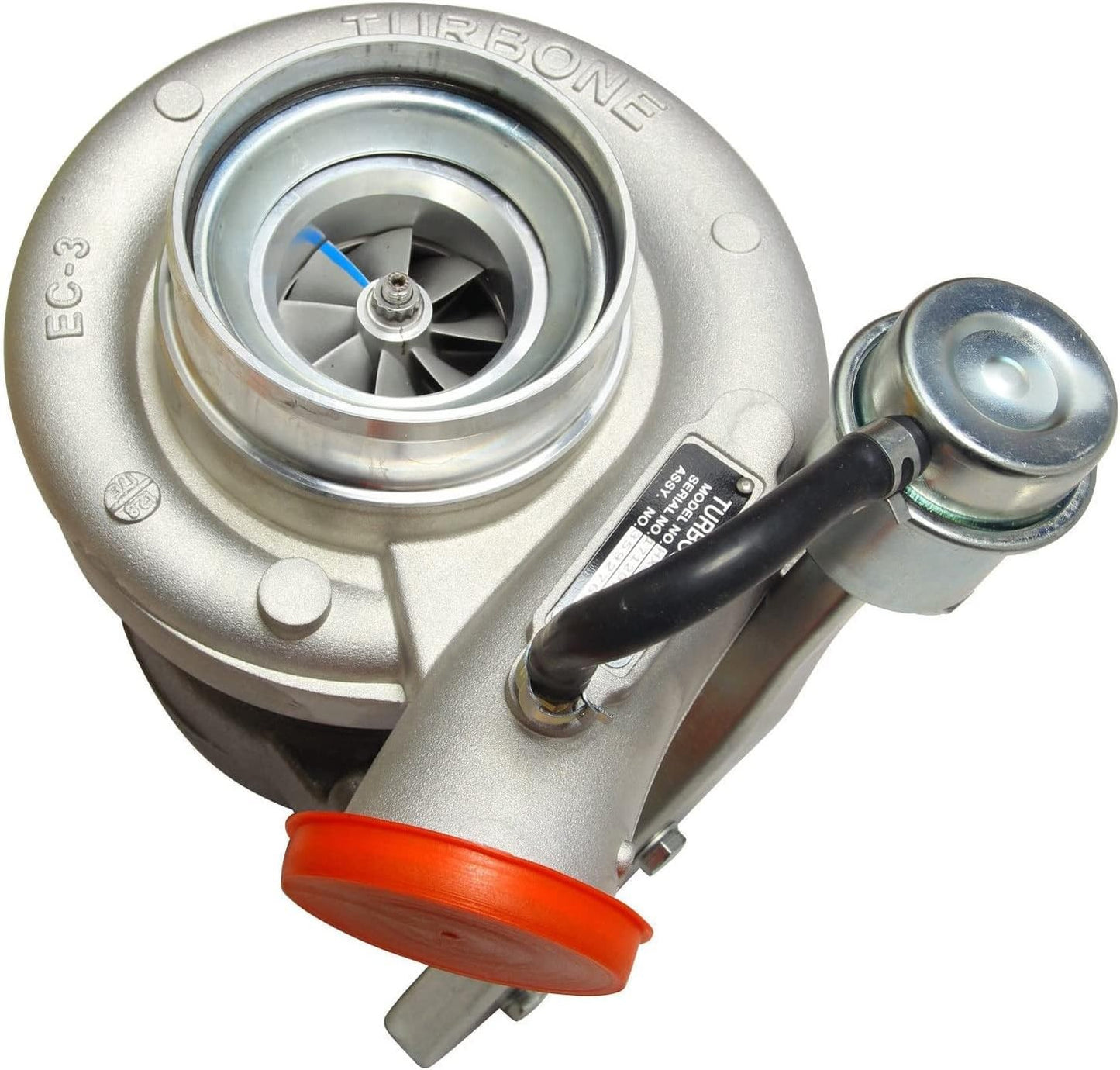 BLACKHORSE-RACING Diesel Turbocharger HX35 HX35W Turbo Charger with…