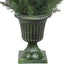 Set of 2 Lighted Pre-Potted 3.5 Foot Artificial Norway Pine Topiary Outdoor Indoor Trees - Set of 2 - Battery Operated with Timers