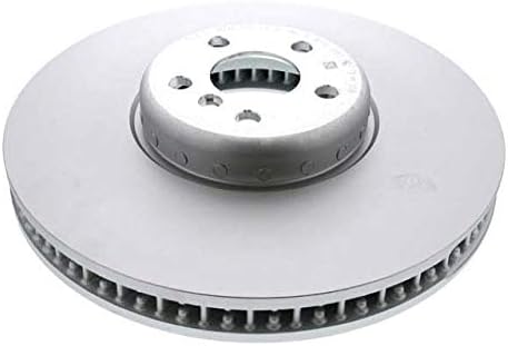 Genuine OEM Front Driver Left Disc Brake Rotor For BMW G05 G12 G14 G15 G16 G30 540i xDrive 740e 740i 745e 750i 840i Gran Coupe M550i X5 Base iPerformance xDrive50i 2016-2020 Turbo Blue caliper Painted (left)