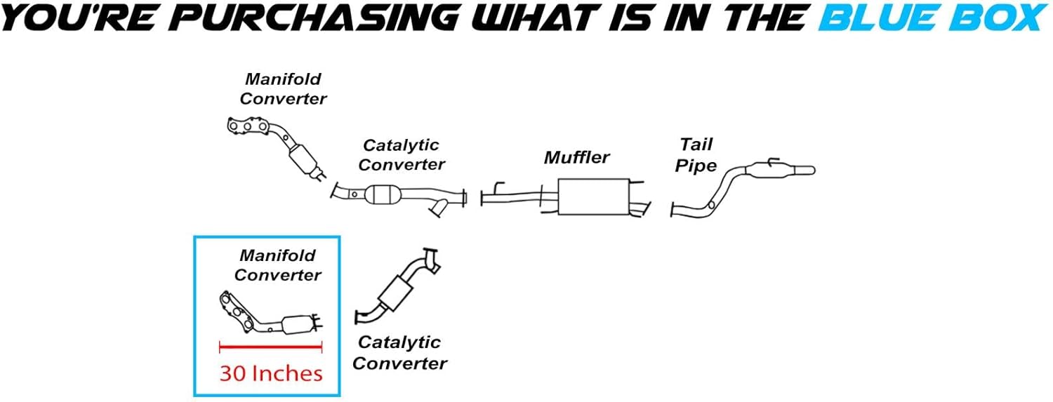 Northeastern Exhaust EPA Approved Catalytic Stainless Steel Driver Side Manifold Fits: 2003-2009 Toyota 4Runner 2007-2009 FJCruiser 4.0L