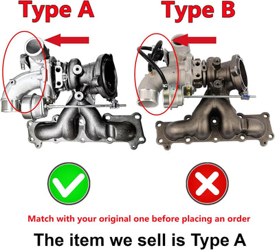 LR066515 Turbocharger Replacement for 2014-2017 Land Rover Discovery Sport L550 & Range Rover Evoque L538 OE# LR049650 LR068227 53039880462 EU3E6K682BB - Turbo Charger