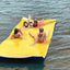 7'/9'/12'/18' Lily Pad Floating Mat, 3 Layers XPE Foam Floating Water Mat for Lake & Pool, Float Pad Swim Mat Water Matt for Beach and Ocean – Supports Multiple People