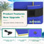 7'/9'/12'/18' Lily Pad Floating Mat, 3 Layers XPE Foam Floating Water Mat for Lake & Pool, Float Pad Swim Mat Water Matt for Beach and Ocean – Supports Multiple People
