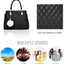 I IHAYNER Womens Leather Handbags Purses Top-handle Totes Satchel Shoulder Bag for Ladies with Pompon (#n/a)