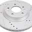 TRQ Front Brake Pad & Rotor Kit Premium G-Coated Performance Ceramic Compatible with 2017-2020 Hyundai Elantra 2016-2021 Tucson 2017-2021 Kia Sportage