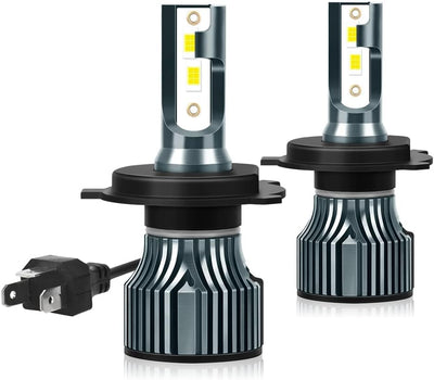 A8 Light Bulbs 12000LM 400% Brighter 3570 Chips Fog Bulb, Plug and Play 6500K Cool White, IP68 Waterproof, Pack of 2, Interior Light Dome Map Door License Plate Lights (H4) (h4/9003/hb2)
