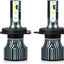 A8 Light Bulbs 12000LM 400% Brighter 3570 Chips Fog Bulb, Plug and Play 6500K Cool White, IP68 Waterproof, Pack of 2, Interior Light Dome Map Door License Plate Lights (H4) (h4/9003/hb2)
