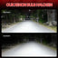 A8 Light Bulbs 12000LM 400% Brighter 3570 Chips Fog Bulb, Plug and Play 6500K Cool White, IP68 Waterproof, Pack of 2, Interior Light Dome Map Door License Plate Lights (H4) (h4/9003/hb2)
