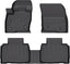 Cartist Custom Fit for Floor Mats Ford Edge 2015-2024 & Ford Edge ST 2019-2024 & Lincoln Nautilus 2019-2024 All Weather Floor Liner 1st & 2nd Row Carpet Protecttion 3D TPE Waterproof