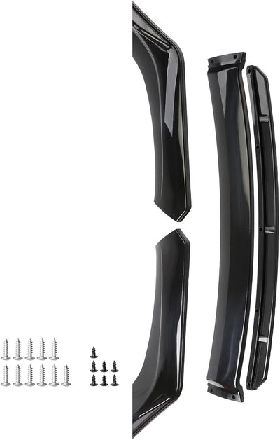 4 Stage Front Shovel Car Tuning Modification Front Bumper Lip Separator Spoiler Diffuser Bumper Collision Accessory