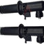 Compatible For BMW X5M E70 X6M E71 2007-2013 Front Air Shock Absorber Struts ADS 37116794531 37116794532 37126788765 37126788766 (black bottom cap black color)