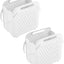 Foldable Laundry Hamper 2 Section, with Durable Handles for Easy Transport, Breathable Storage Basket for Organizing, Clothes Hamper for Laundry